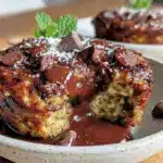 chewy chocolate chip cookie baked oats - featured image