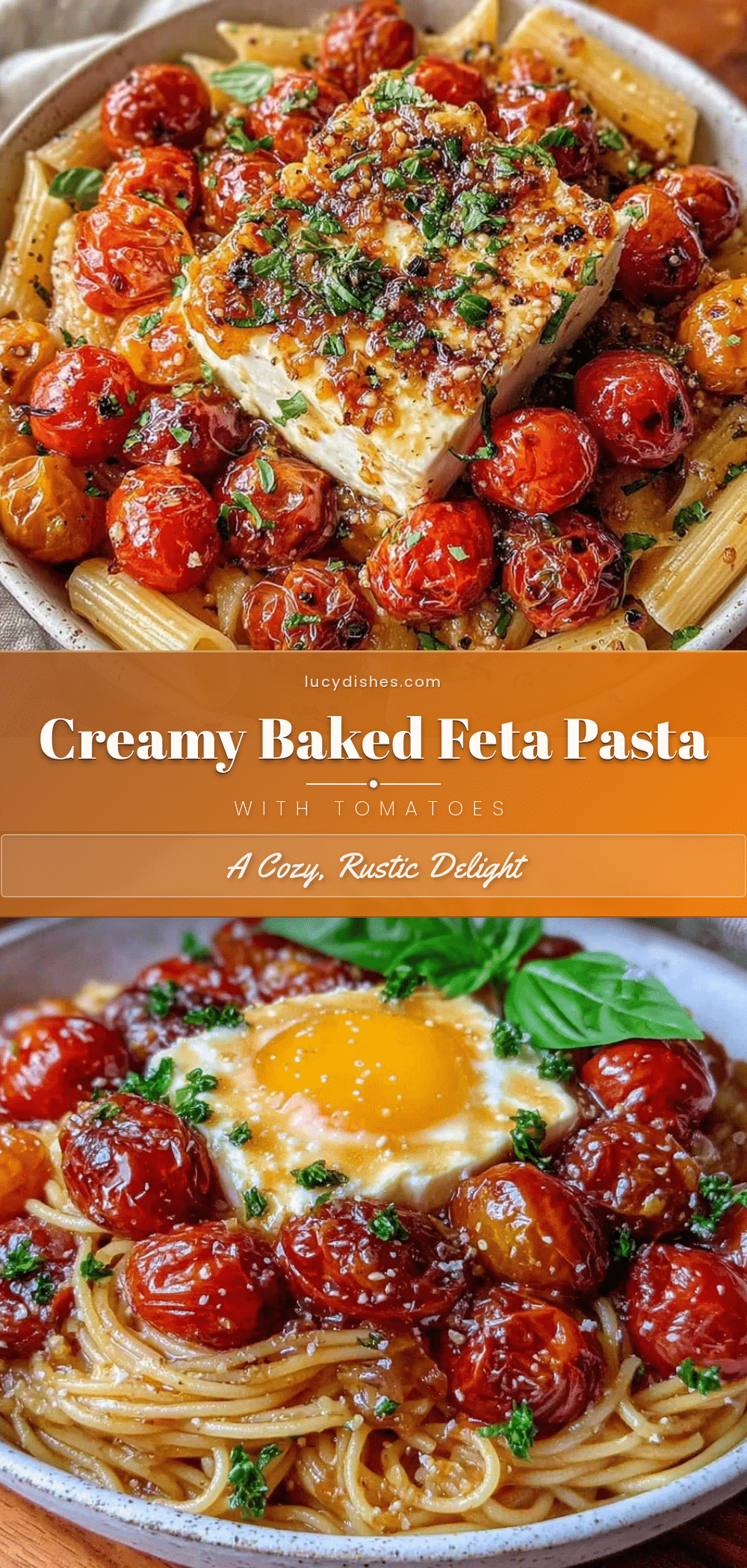 creamy baked feta pasta recipe