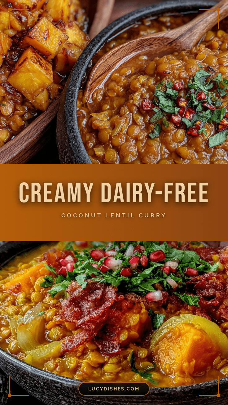 creamy coconut lentil curry recipe