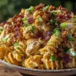 Creamy Crack Chicken Pasta Salad - featured image