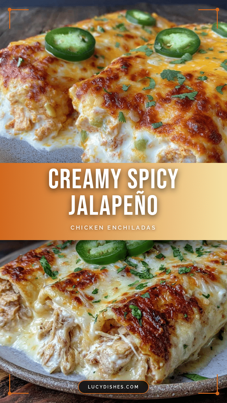 creamy jalapeño chicken enchiladas recipe
