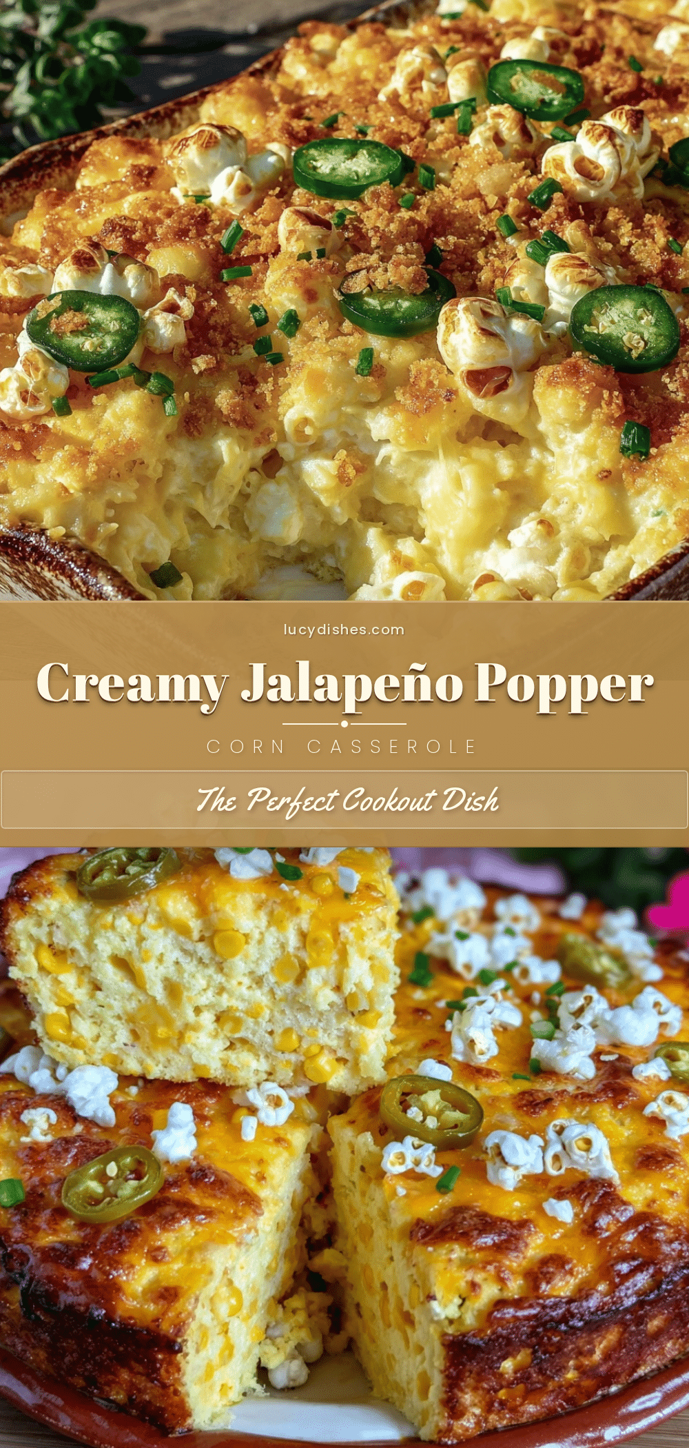 creamy jalapeño popper corn casserole recipe