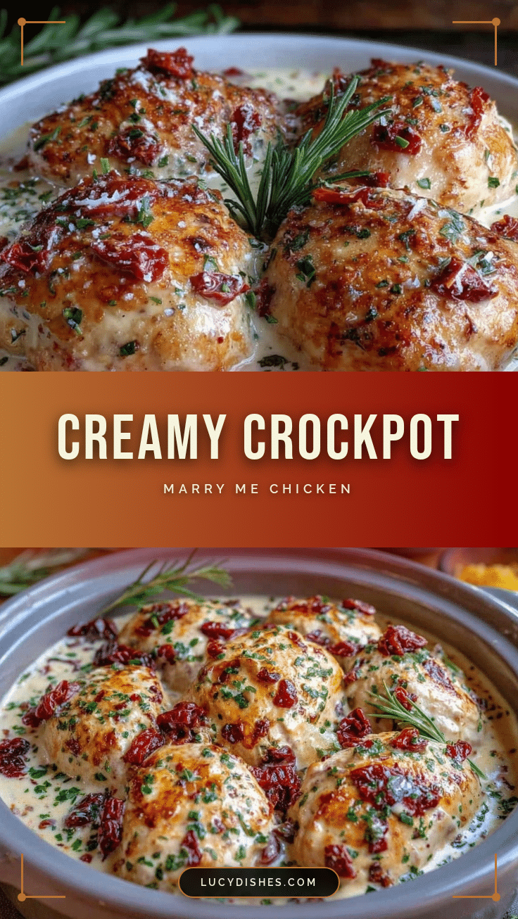 creamy marry me chicken crockpot recipe recipe