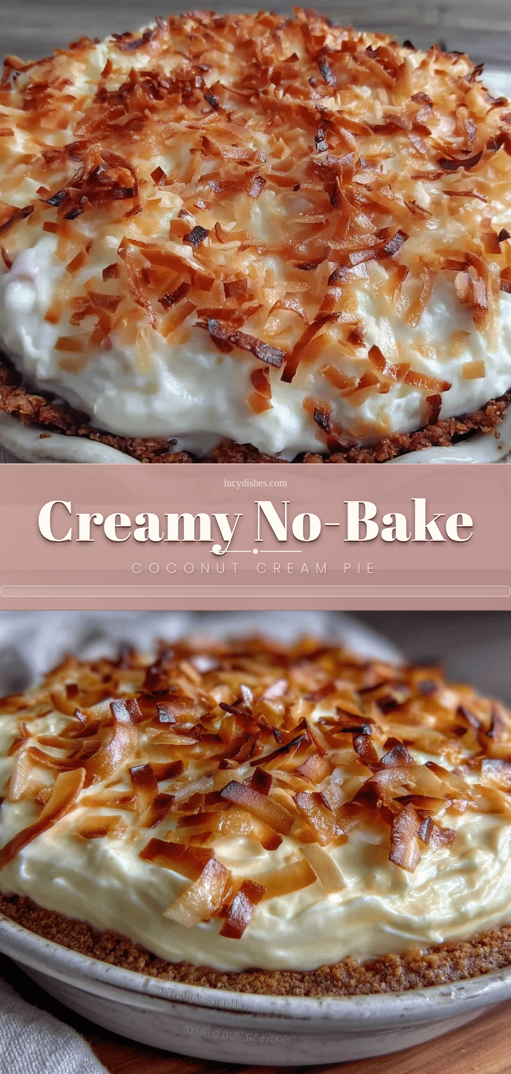 creamy no-bake coconut cream pie recipe recipe