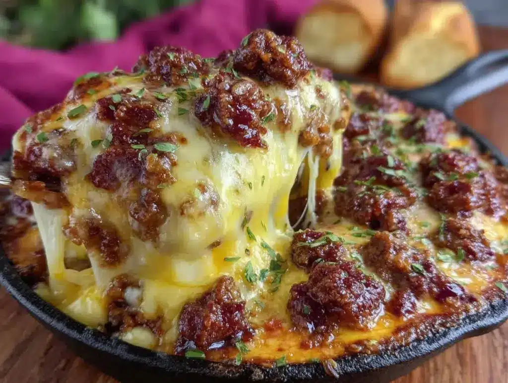 creamy smoked queso fundido - featured image