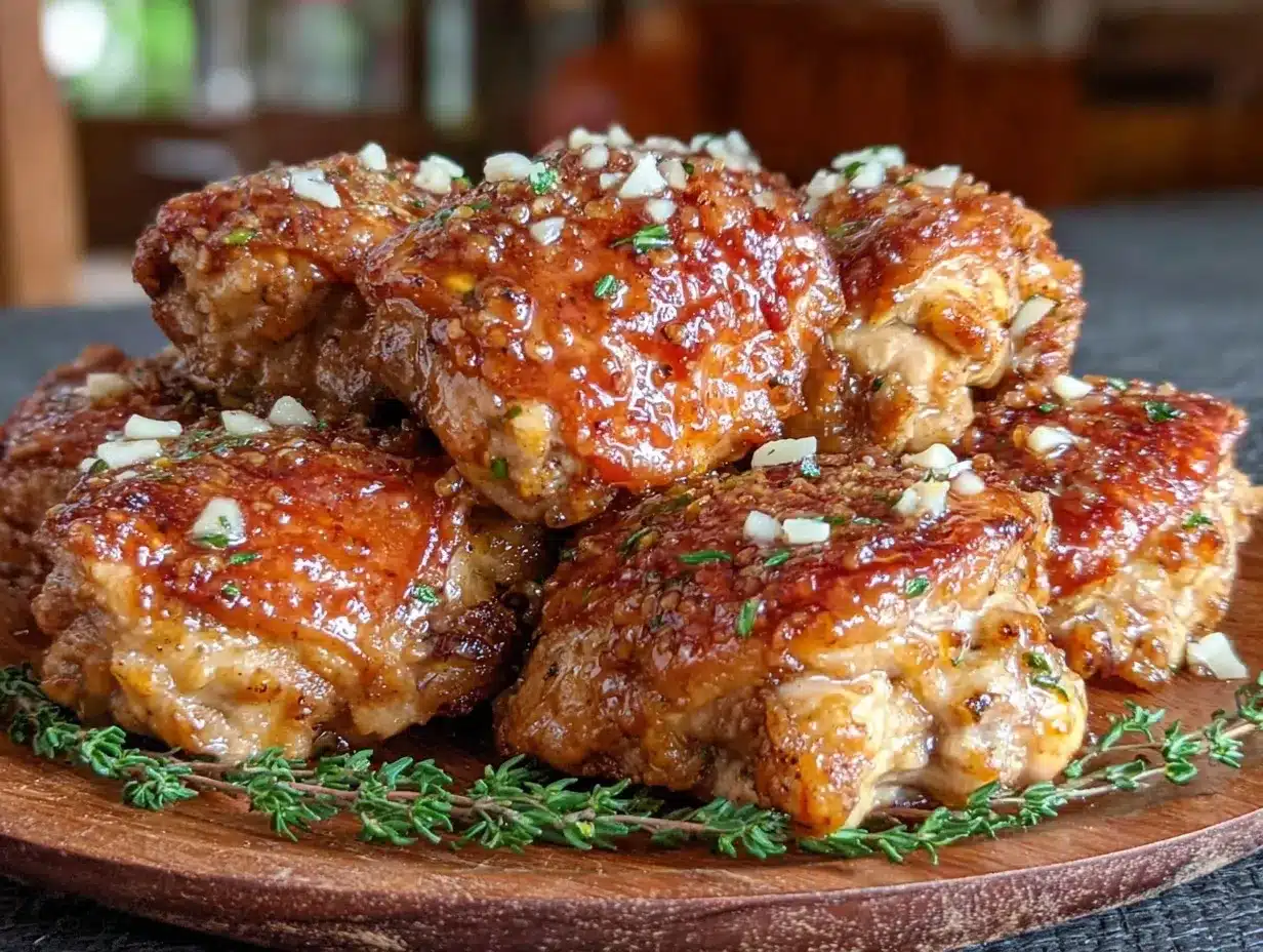 crispy air fryer chicken thighs preparation steps