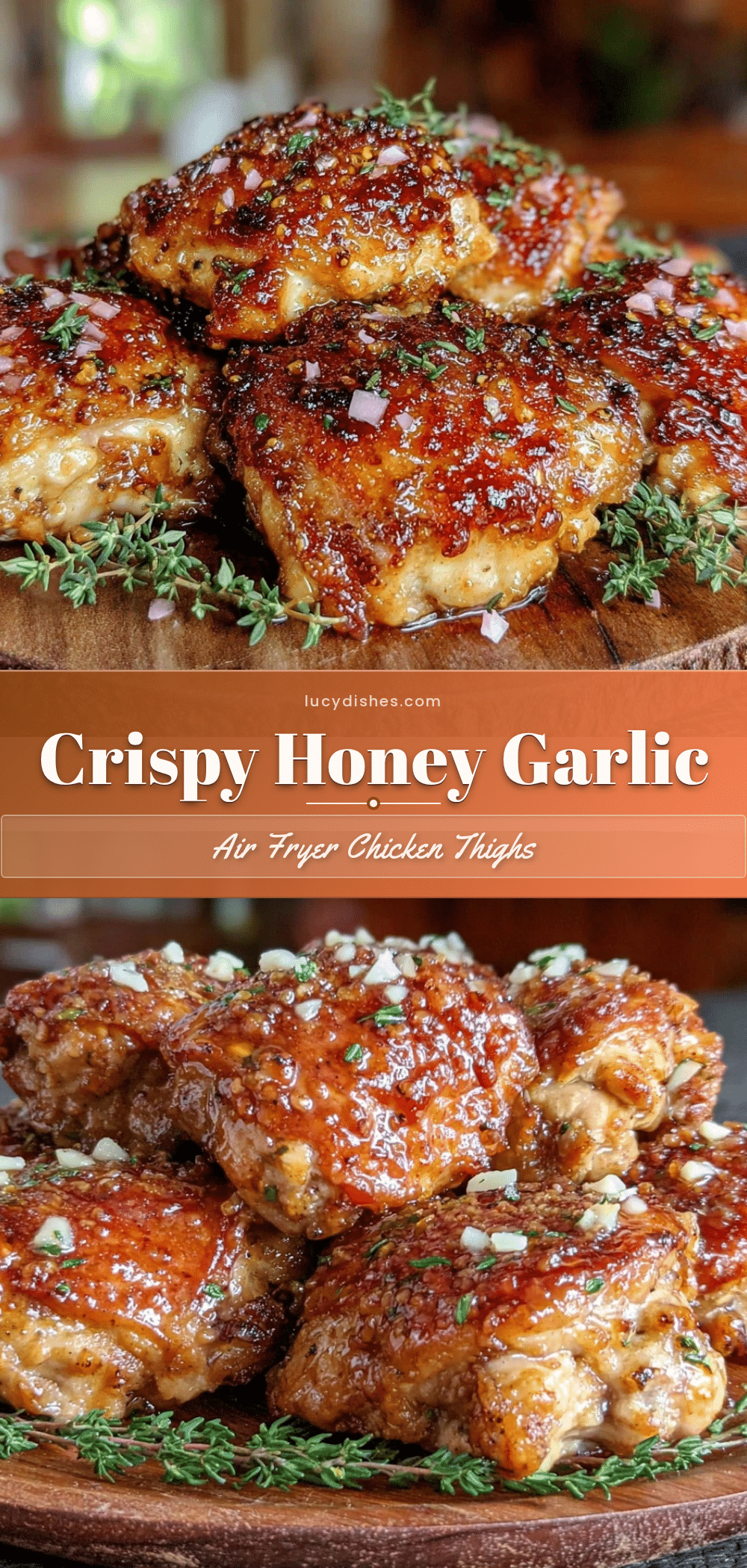 crispy air fryer chicken thighs recipe