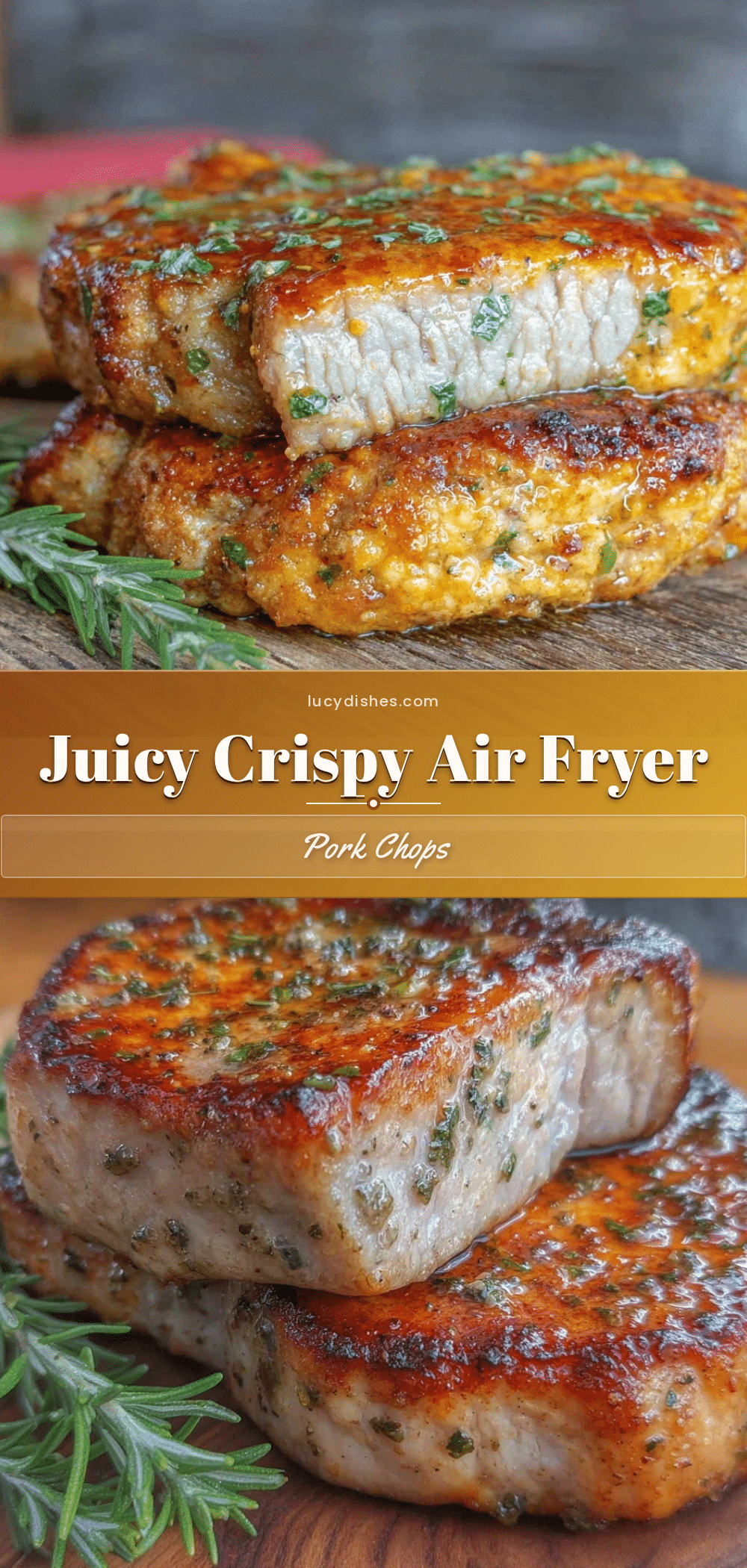 crispy air fryer pork chops recipe