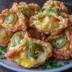 crispy baked jalapeño popper wontons - featured image