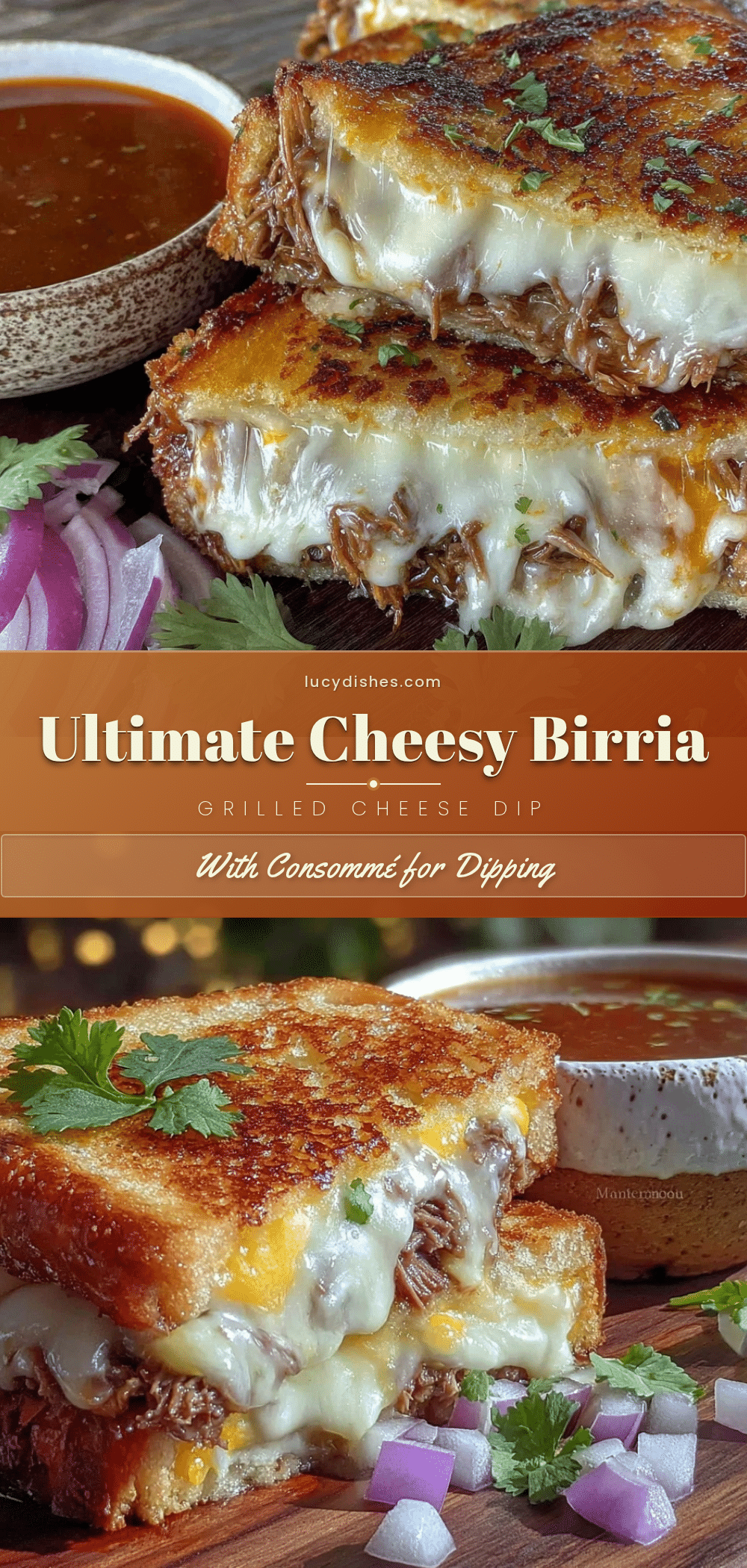 crispy birria grilled cheese recipe