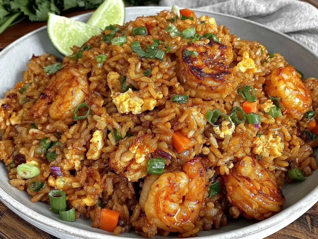 crispy Blackstone fried rice preparation steps