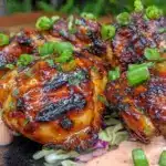 crispy blackstone hibachi chicken - featured image