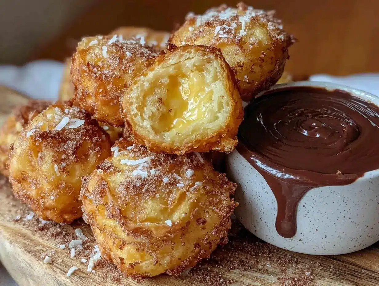 crispy churro bites preparation steps