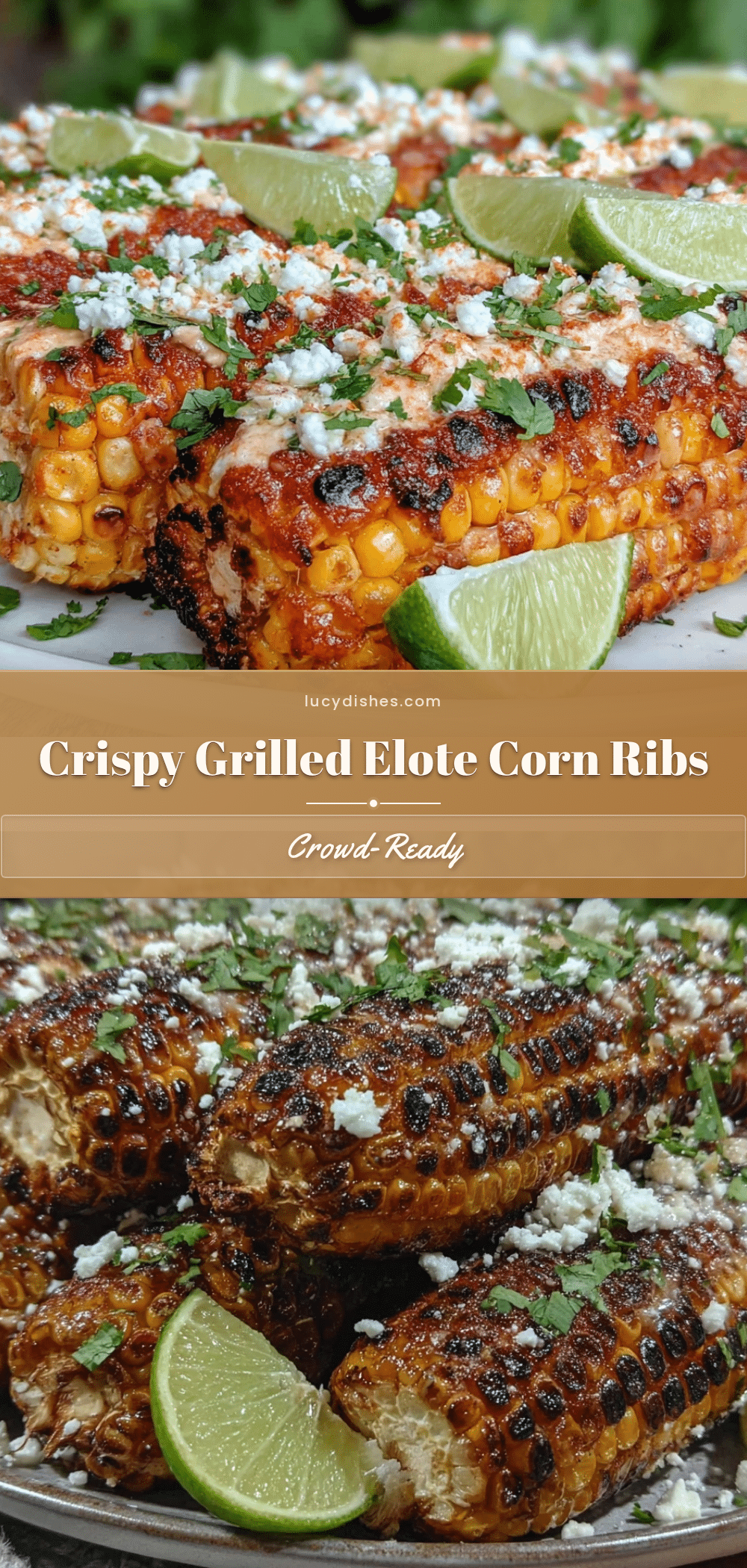 crispy grilled elote corn ribs recipe