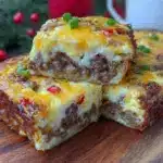 crispy hash brown breakfast casserole - featured image