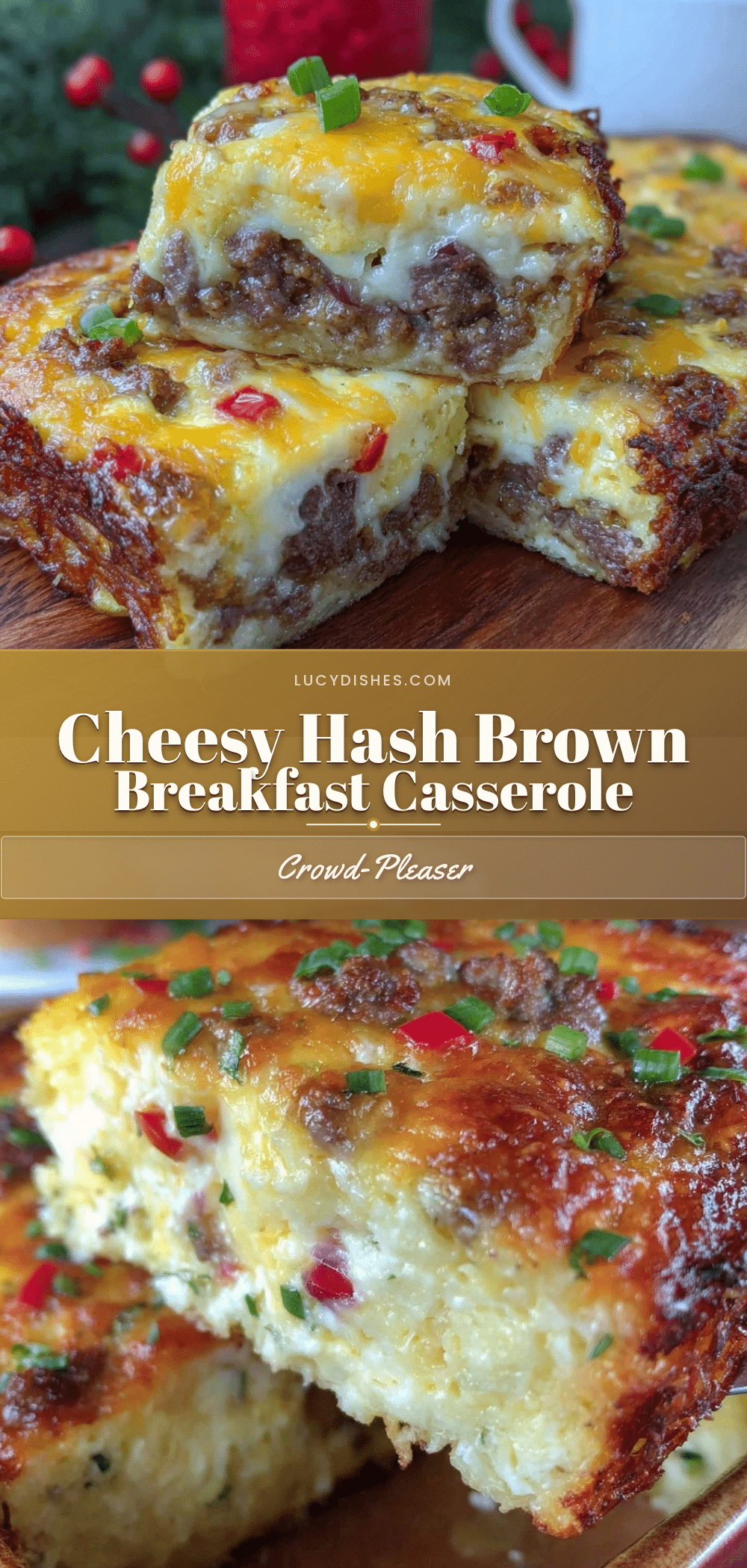 crispy hash brown breakfast casserole recipe