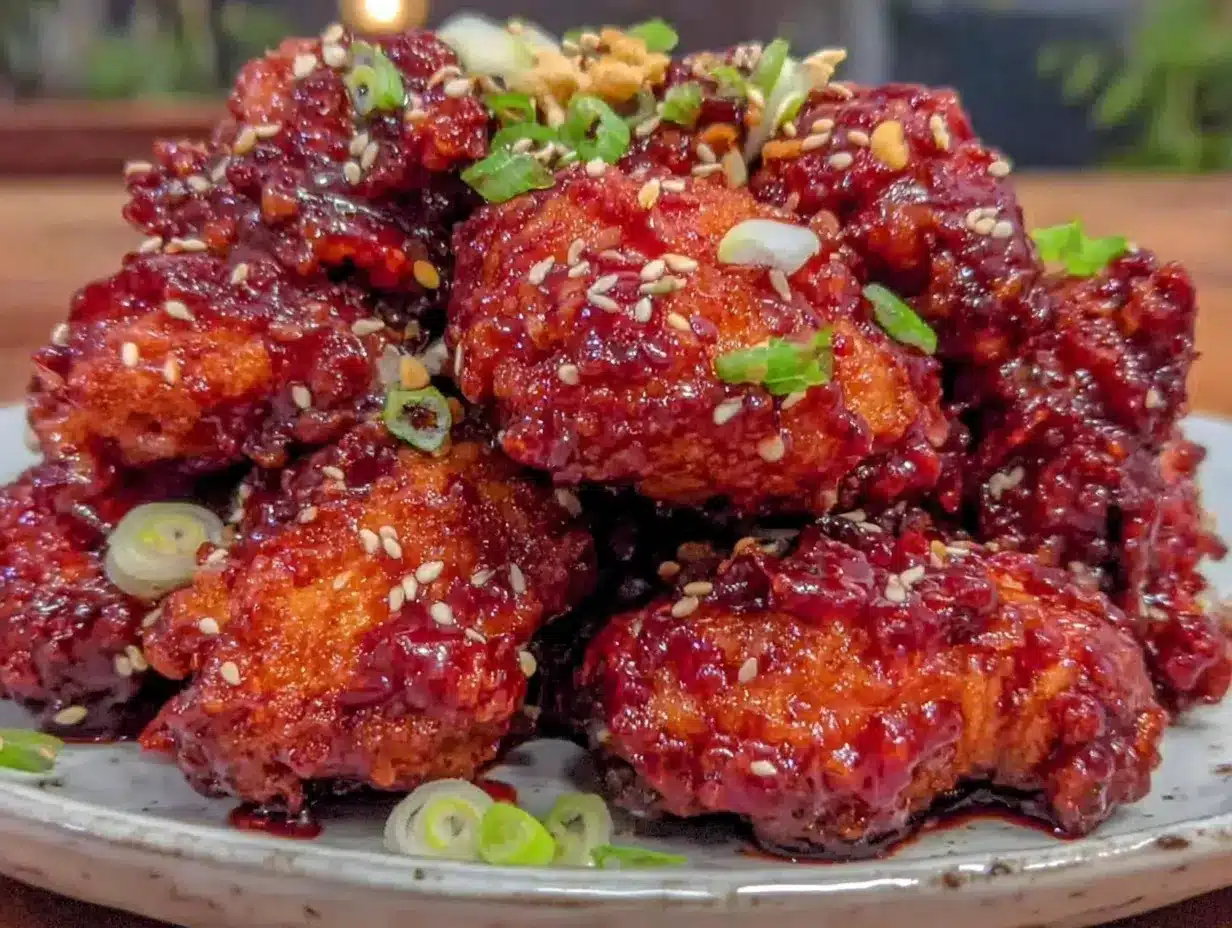 crispy korean fried chicken preparation steps