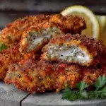 crispy lemon pepper chicken tenders - featured image