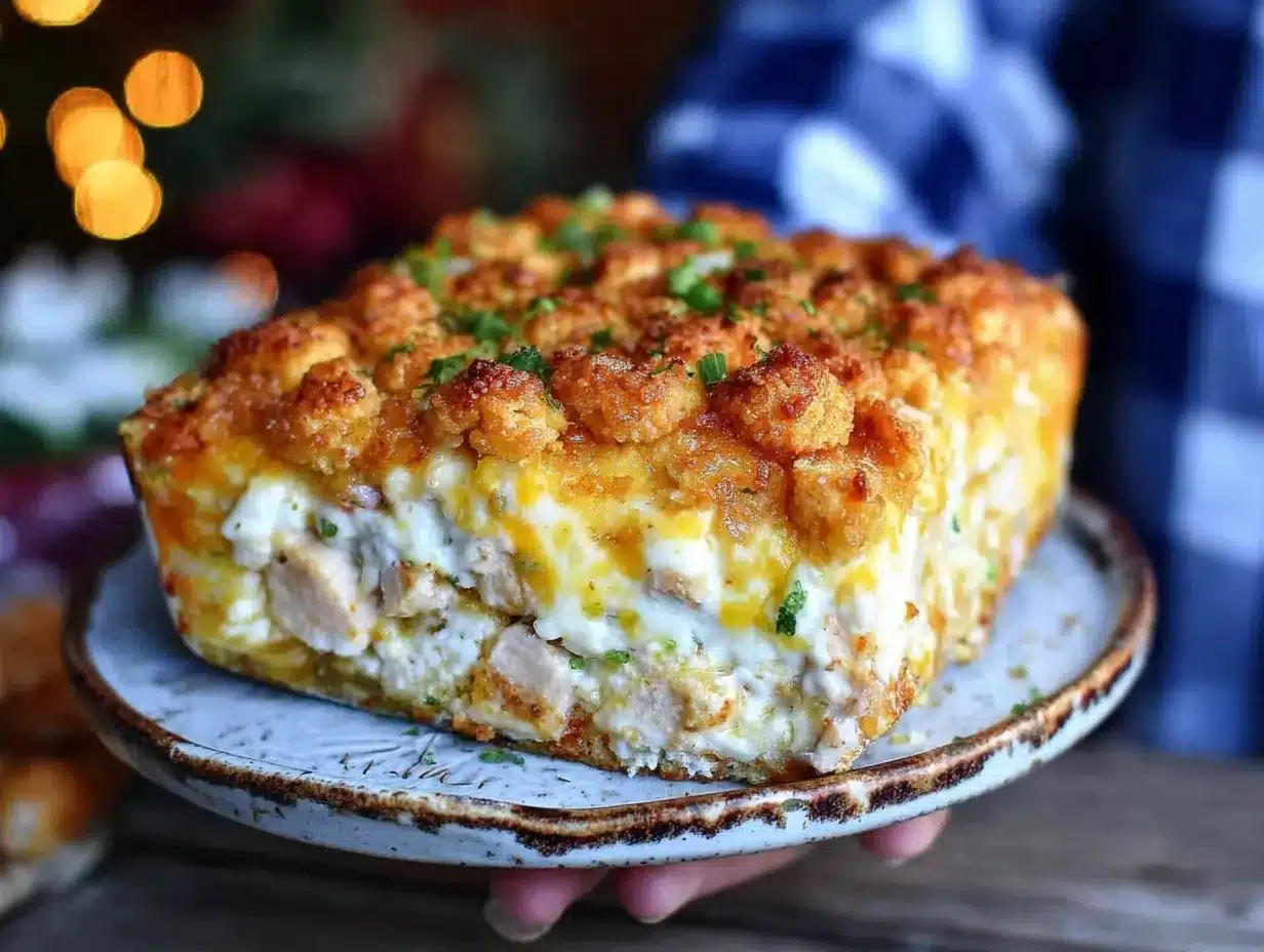 crispy million dollar chicken casserole preparation steps