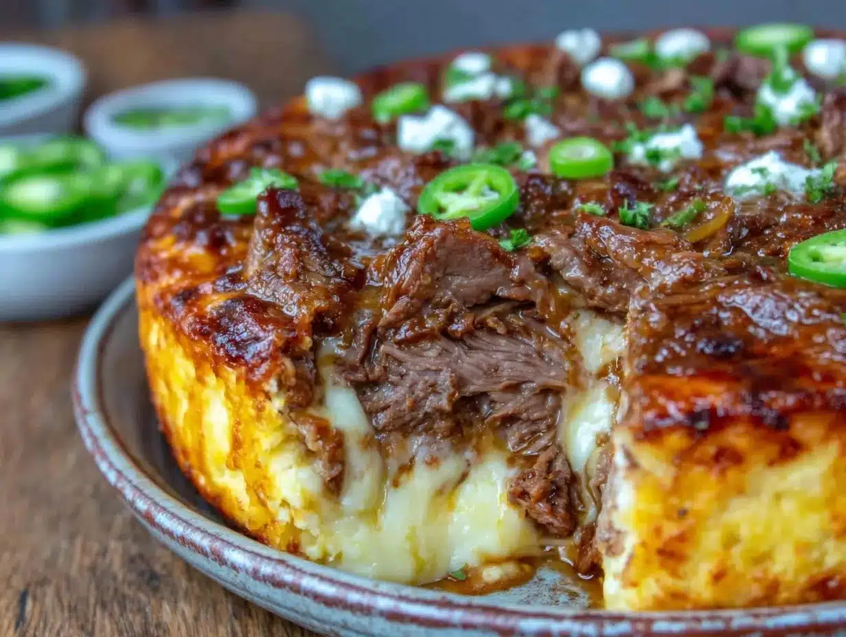 crispy philly cheesesteak casserole preparation steps