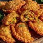 crispy samosa hand pies - featured image