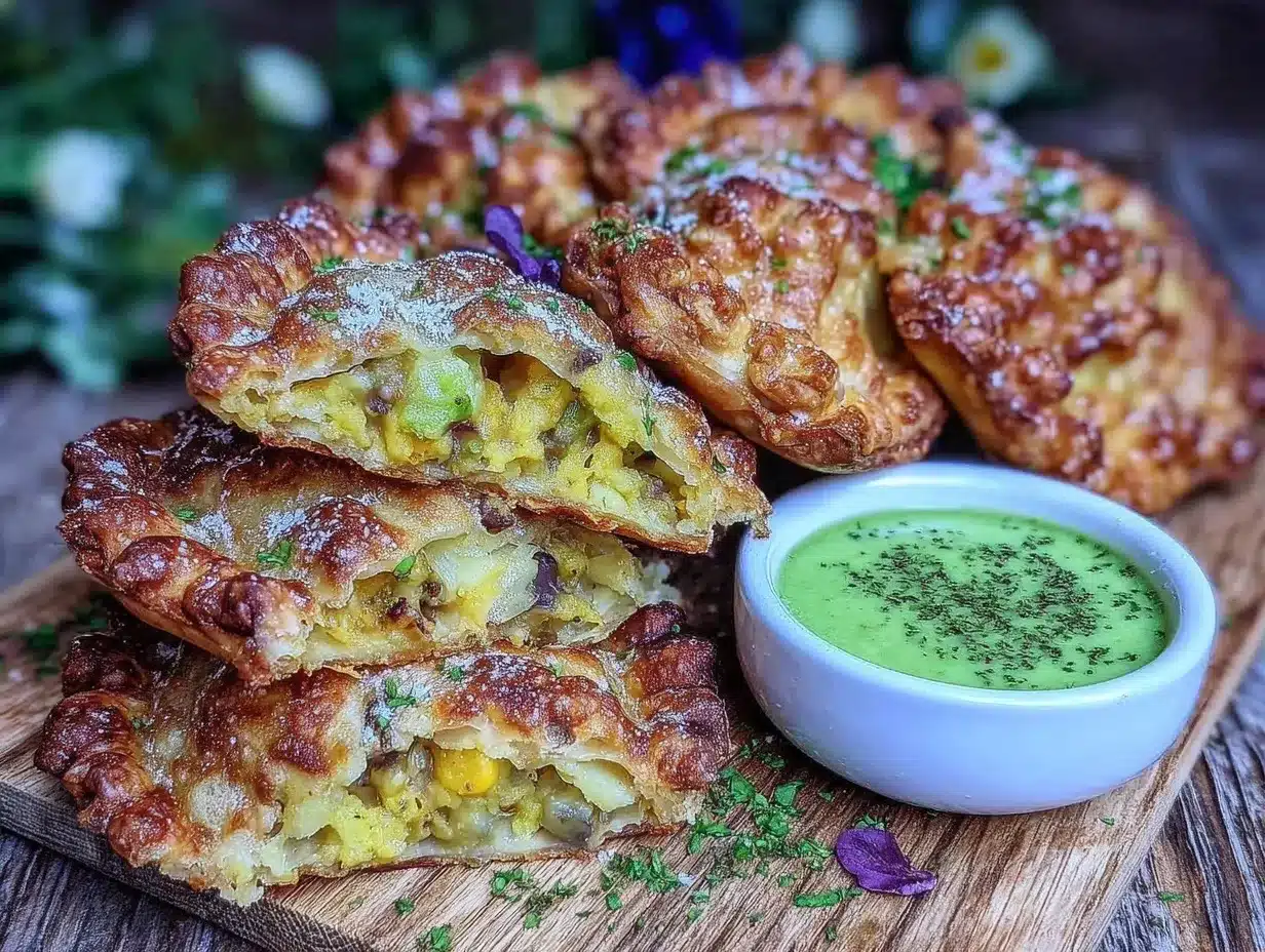 crispy samosa hand pies preparation steps