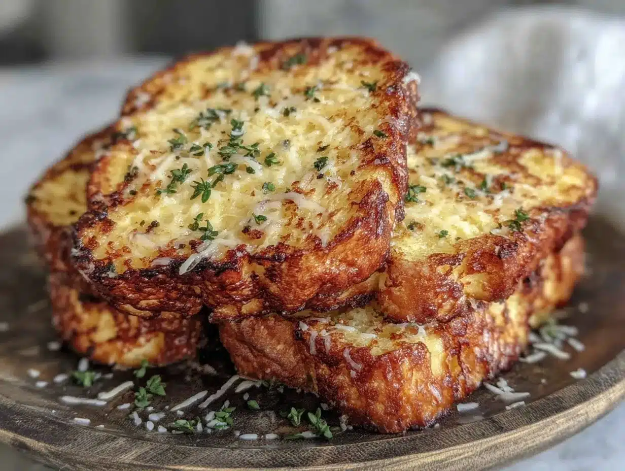 crispy savory french toast preparation steps