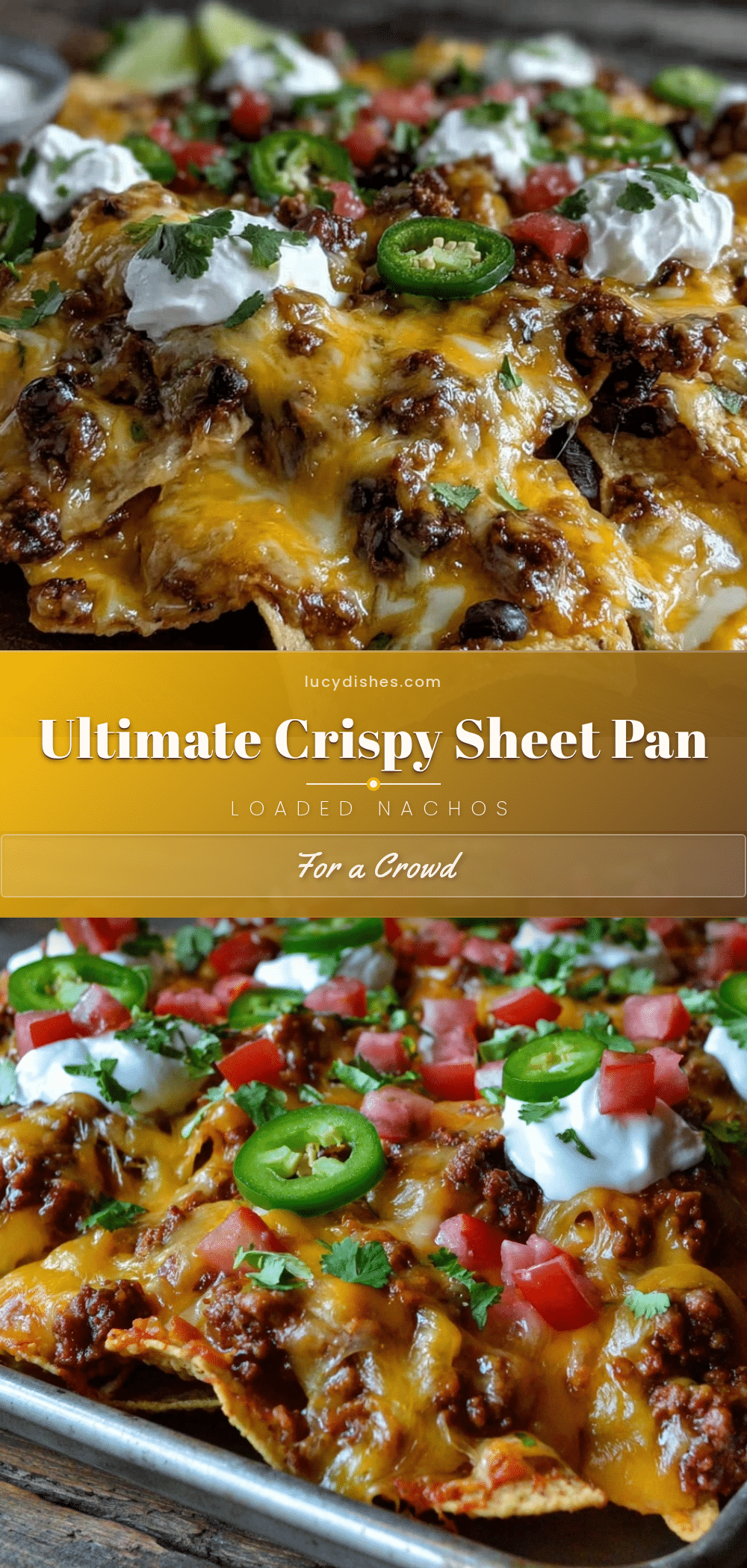 crispy sheet pan loaded nachos recipe
