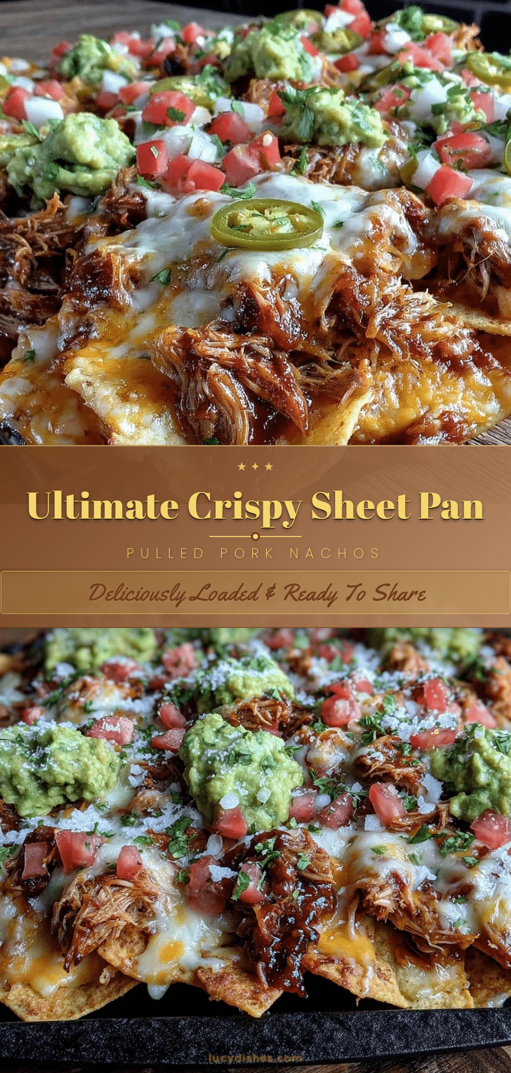 crispy sheet pan pulled pork nachos recipe