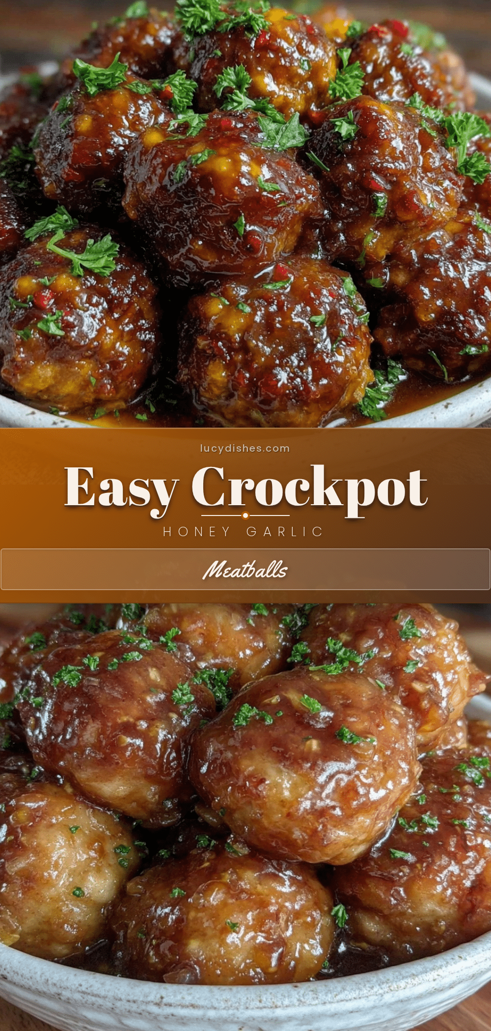crockpot honey garlic meatballs recipe