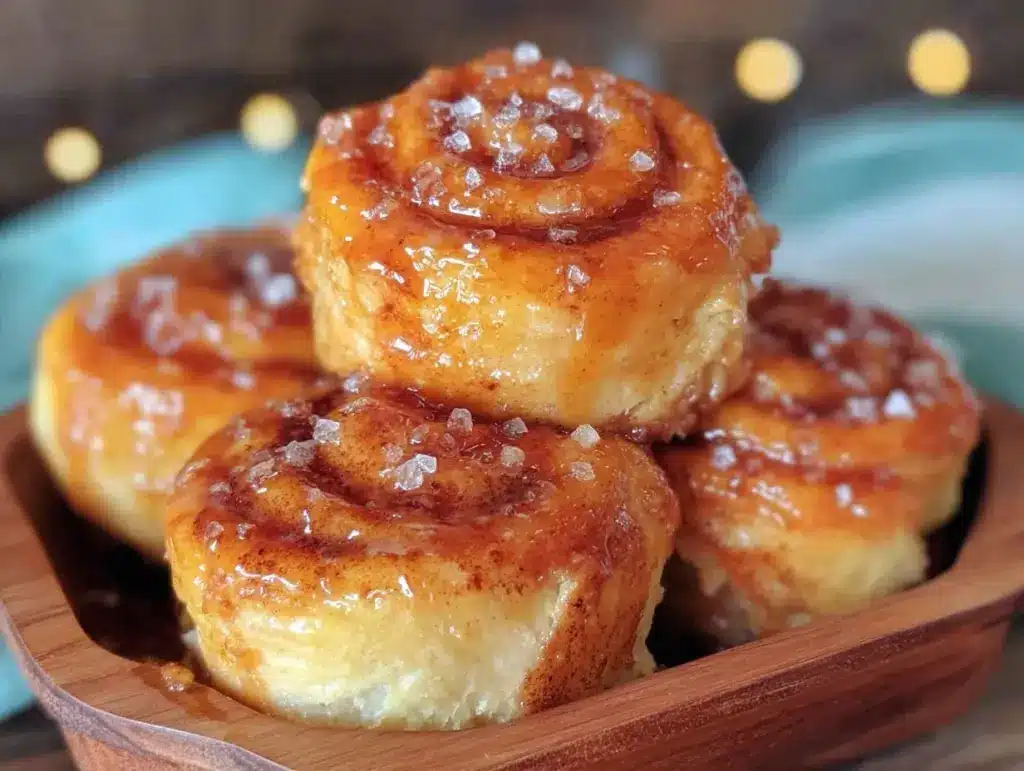 easy fluffy sourdough discard cinnamon rolls - featured image