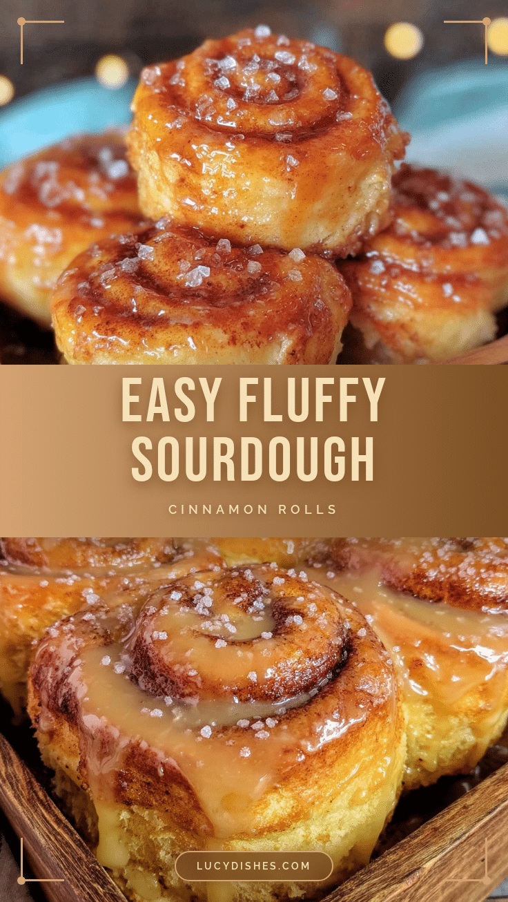 easy fluffy sourdough discard cinnamon rolls recipe