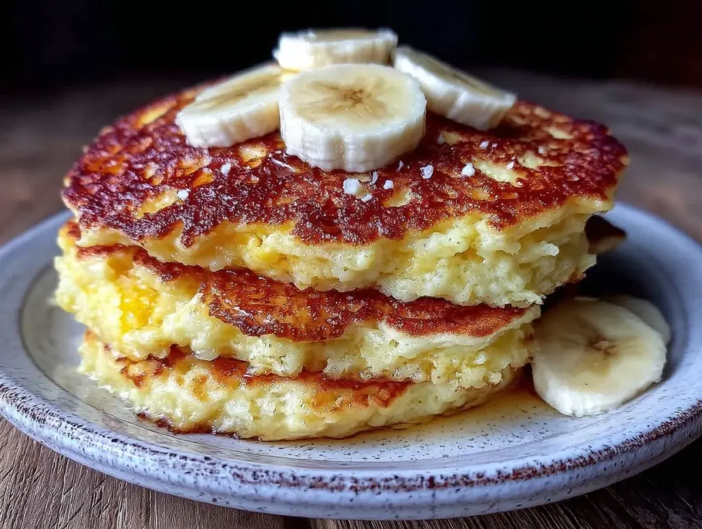 easy gluten-free banana pancakes - featured image