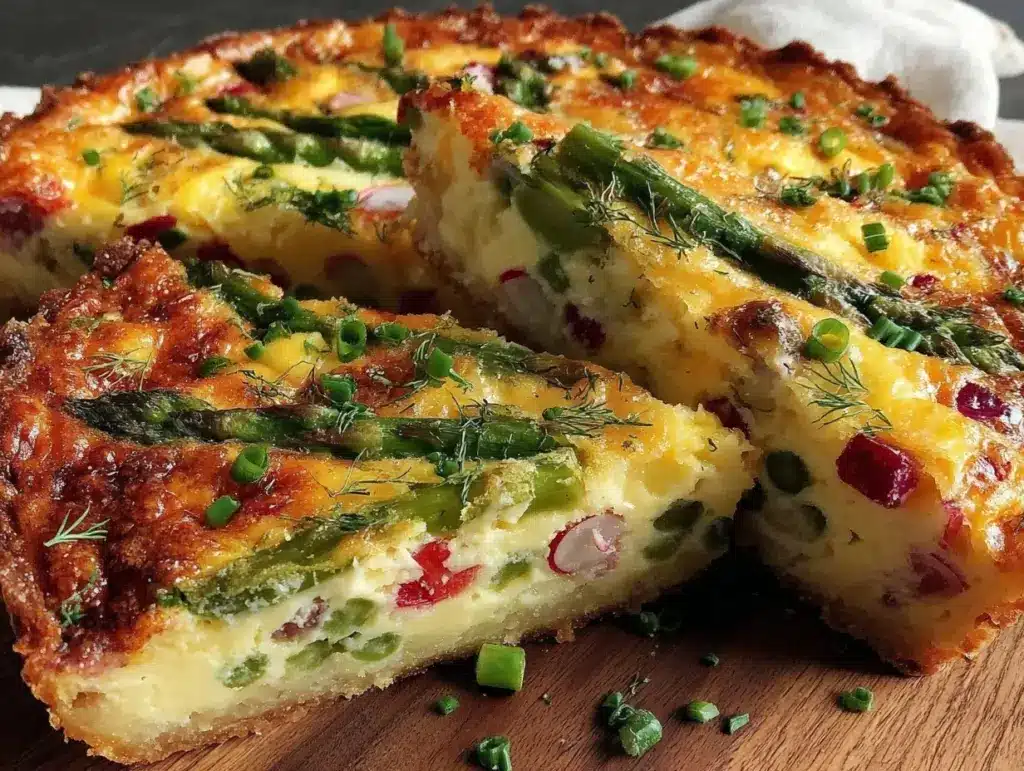easy gluten-free brunch quiche - featured image