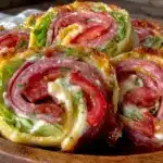 easy italian sub pinwheels - featured image
