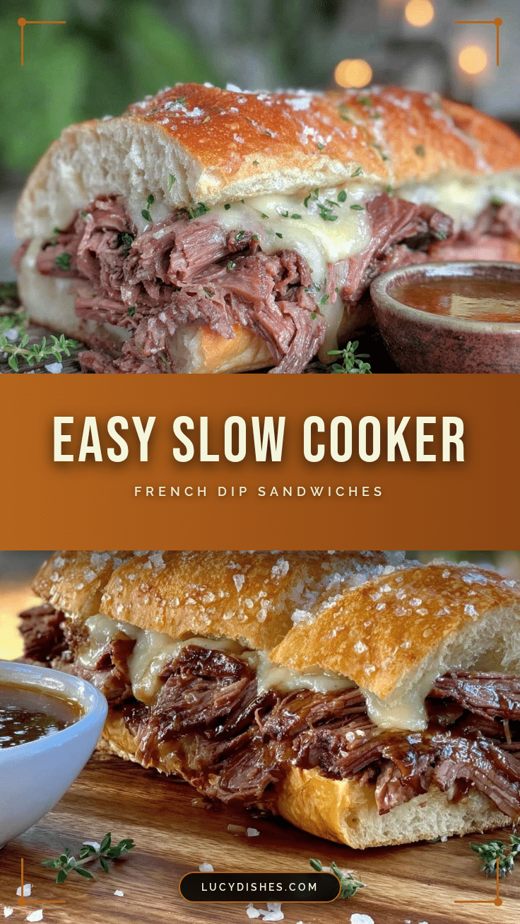 easy slow cooker french dip sandwich recipe