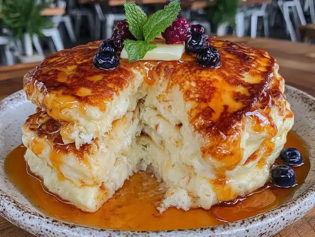 fluffy buttermilk pancakes - featured image