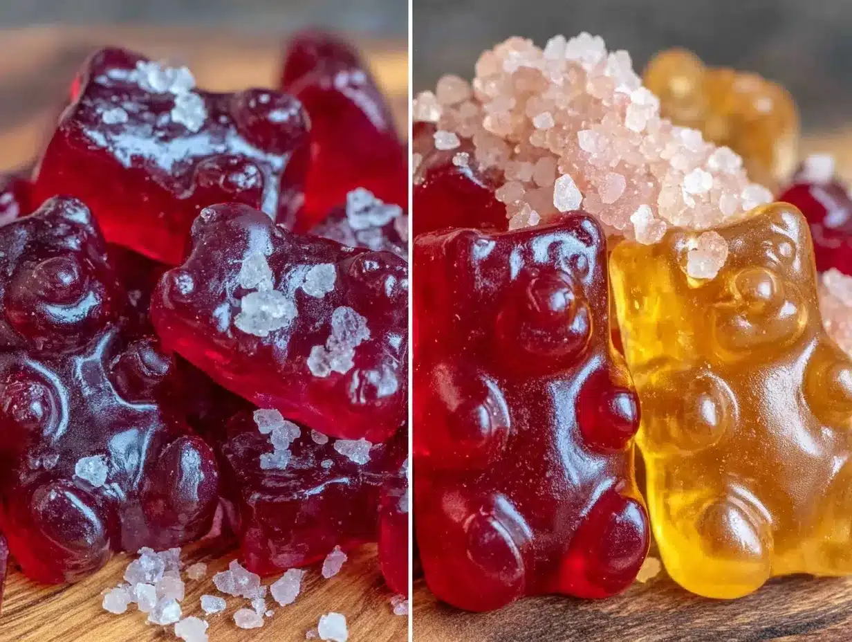 fresh electrolyte gummy bears preparation steps