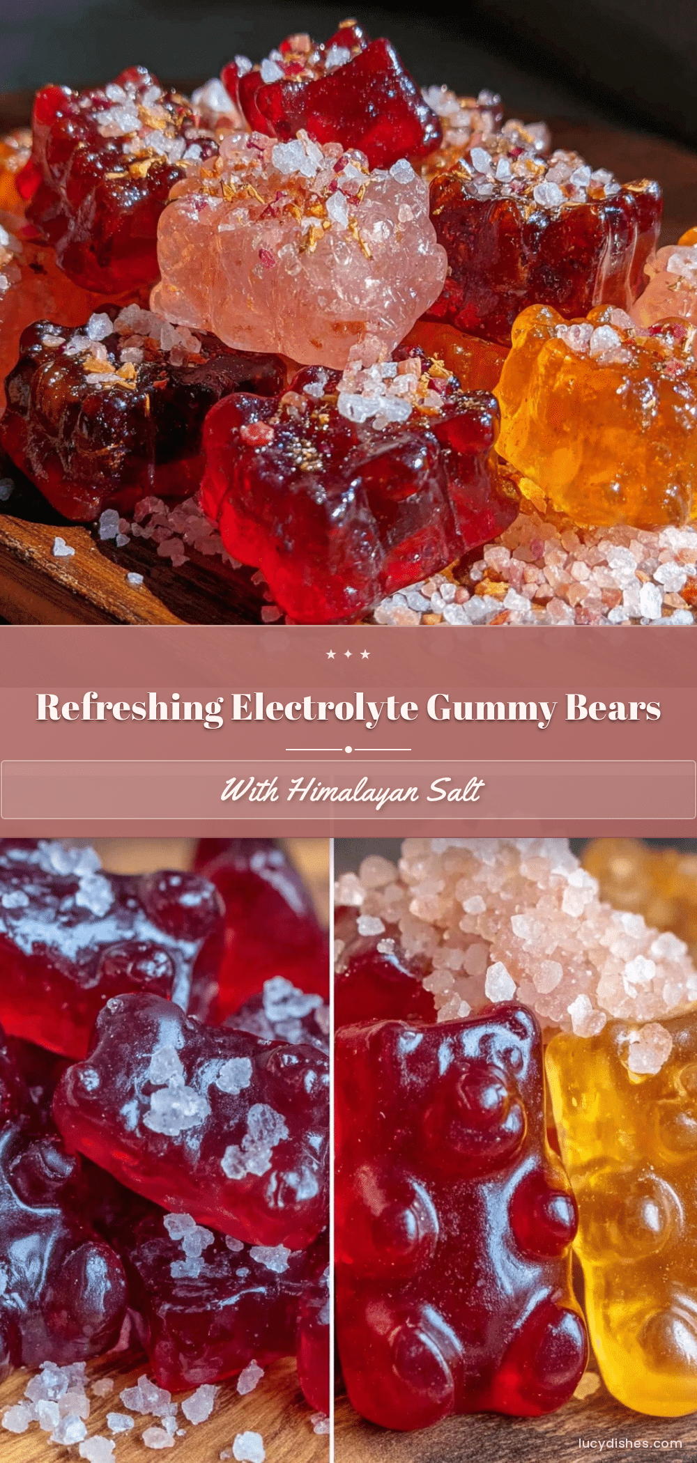 fresh electrolyte gummy bears recipe