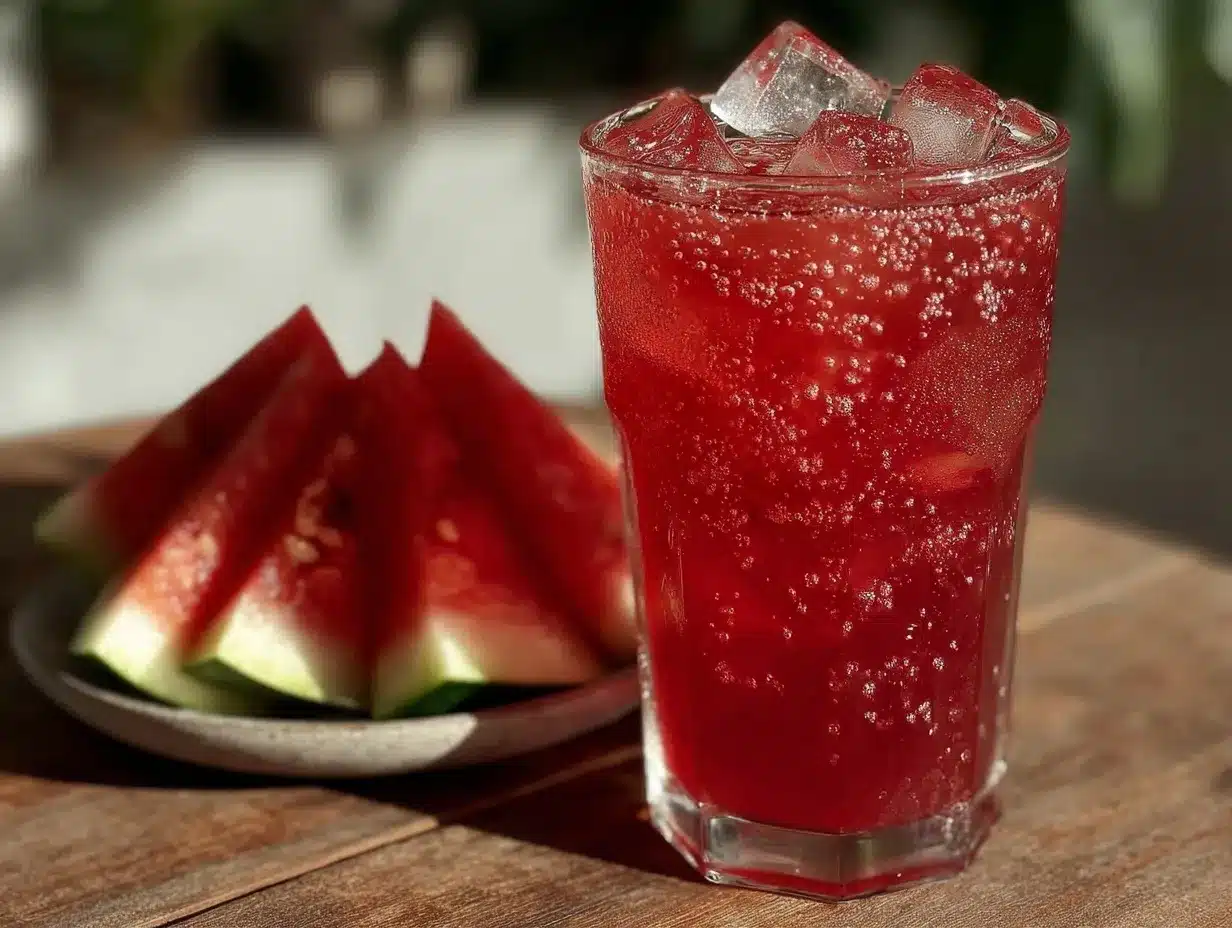 fresh watermelon agua fresca preparation steps