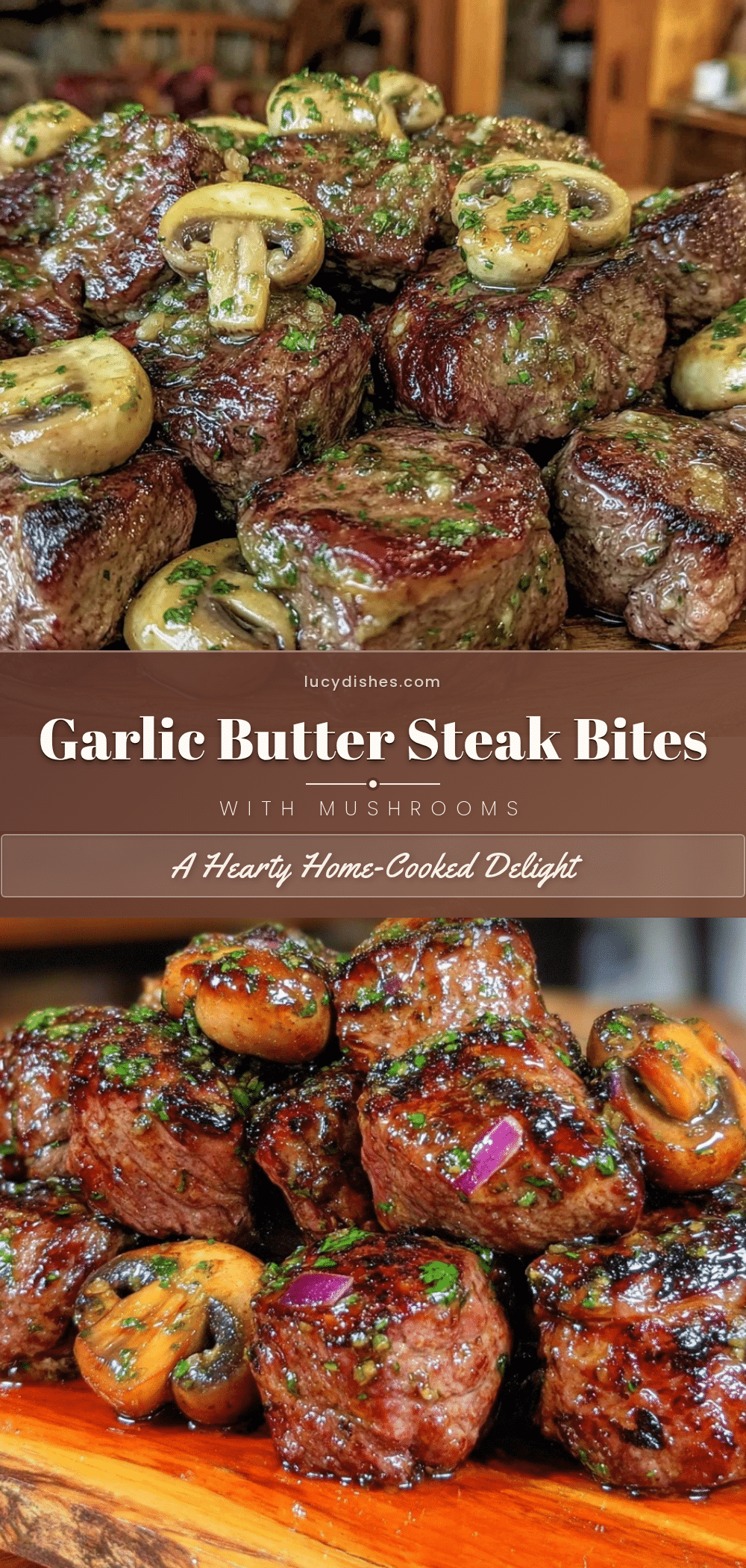 garlic butter steak bites recipe