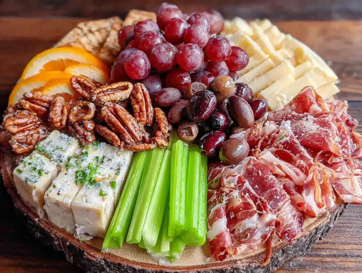 graduation charcuterie board preparation steps