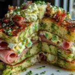 green eggs and ham pancakes - featured image
