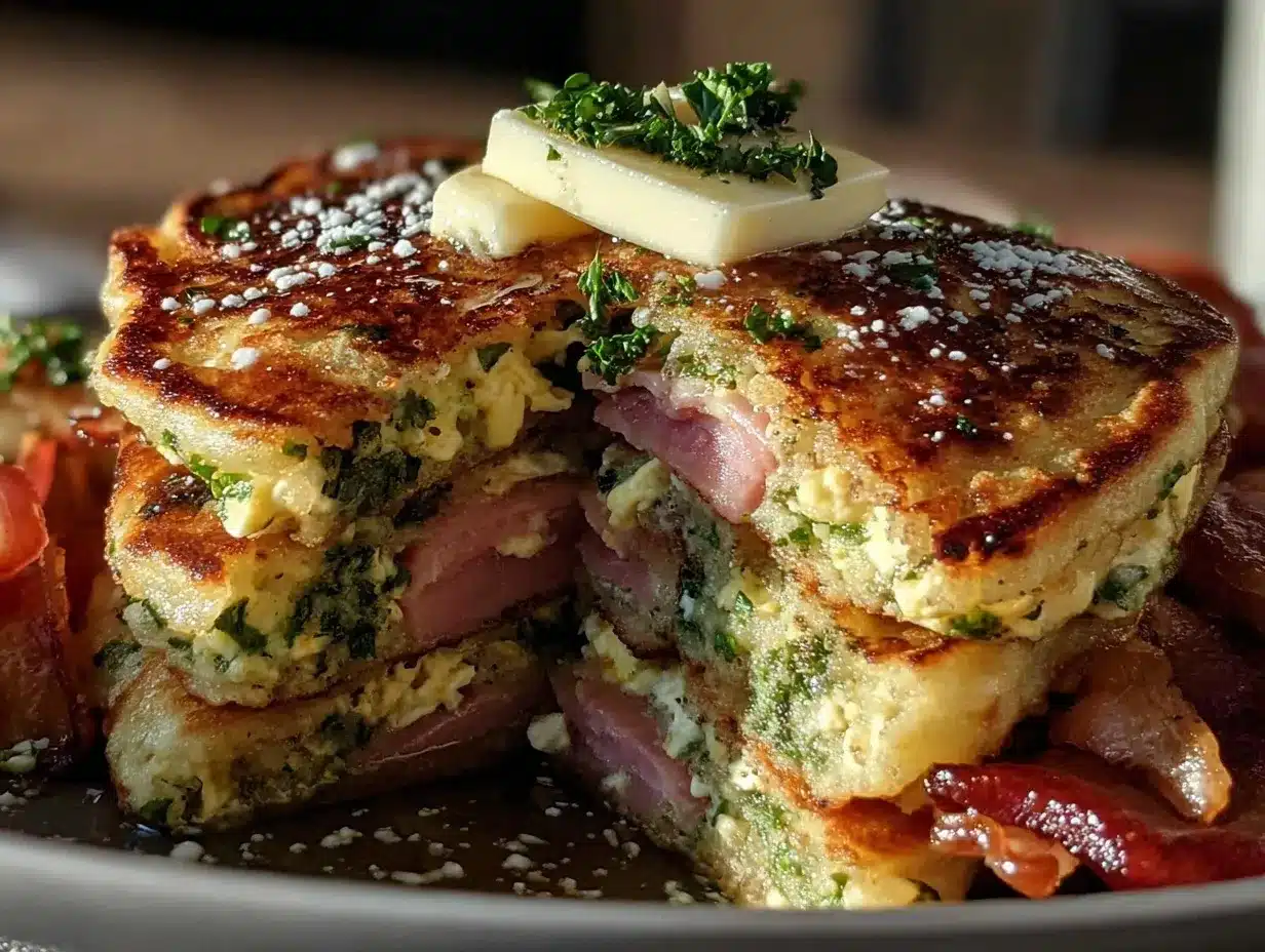 green eggs and ham pancakes preparation steps