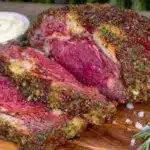 herb crusted prime rib roast - featured image