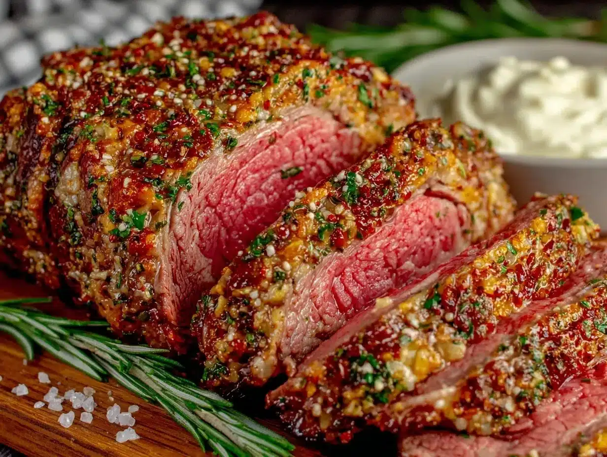 herb crusted prime rib roast preparation steps