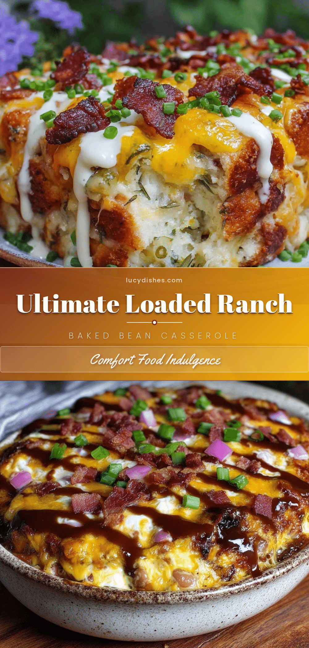 loaded ranch baked bean casserole recipe