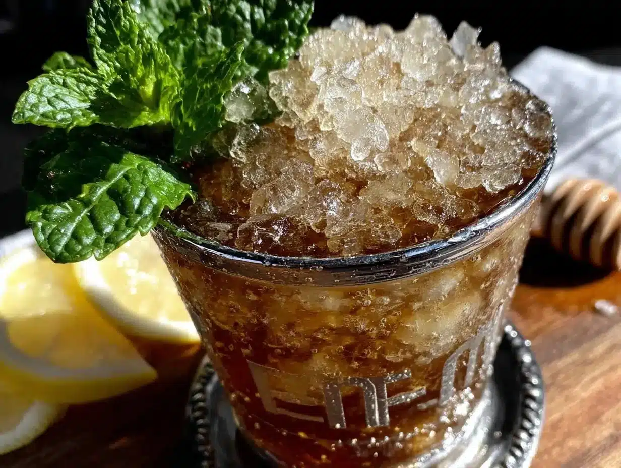 mint julep recipe preparation steps