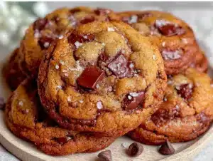 miso brown butter chocolate chip cookies - featured image