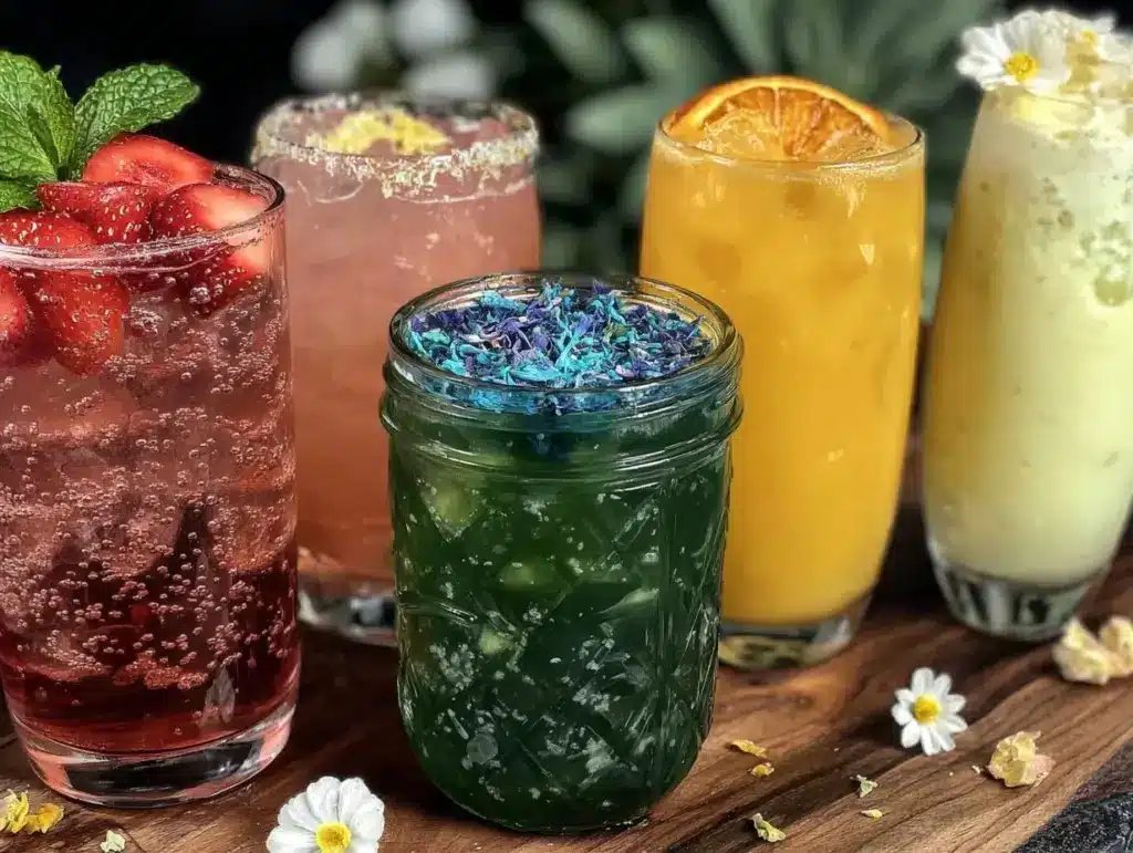 mocktail bar setup - featured image